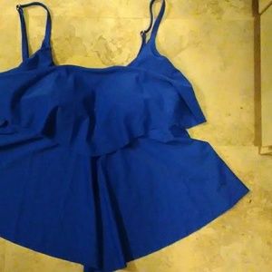 Crop top bathing suit top